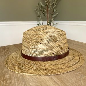 Brixton Messer Straw Fedora